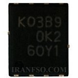 تصویر آی سی لپ تاپ Mosfet RJK03B9-N30V30A DFN5x6 