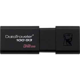 تصویر فلش مموری کینگستون مدل دی تی 100 با ظرفیت 32 گیگابایت ا DT100 G3 USB 3.0 Flash Memory 32GB DT100 G3 USB 3.0 Flash Memory 32GB