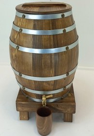 تصویر بشکه چوبی 