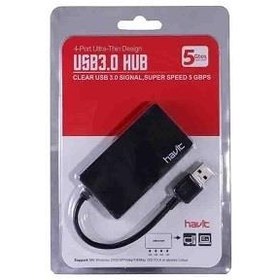 تصویر هاب هویت مدل HAVIT H103 4-Port USB 3.0 