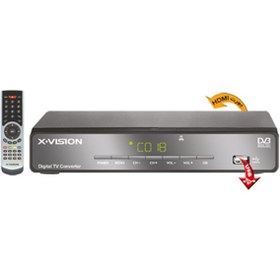 تصویر گیرنده دیجیتال تلوزیون ایکس ویژن ایکس مدل XDVB-353 ا X.Vision XDVB-353 DVB-T X.Vision XDVB-353 DVB-T