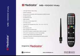 تصویر گیرنده مدیا استار ۱۰۰۰۰ ویتالی mefiastar 10000 vitaly