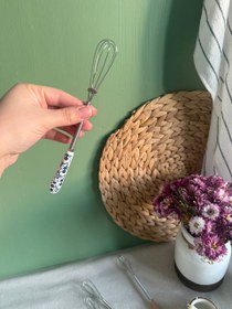 تصویر همزن دستی کوچک - دسته چوبی 