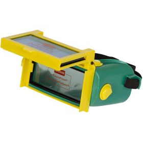 تصویر عینک جوشکاری مدل اتوماتیک سولار کد ZL2016 - زرد 