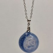 تصویر گردنبد رزینی طرح گوی 