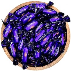 تصویر شکلات ترافل بنفش مدادی ABK 
