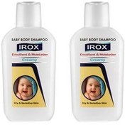 تصویر شامپو بدن کرمی بچه ایروکس حجم 200 میلی لیتر بسته 2 عددی 