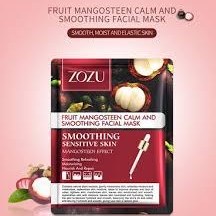 تصویر ماسک ورقه ای صورت ZoZu Fruit Mangosteen Calm and Smoothing 