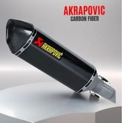 تصویر اگزوز قهرمانی تمام کربن AKRAPOVIC 