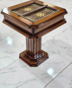 تصویر میز شطرنج و تخته نرد مدرن با جنس MDF 