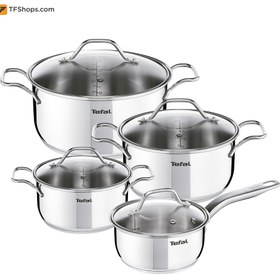 تصویر سرویس 8 پارچه قابلمه Intuition تفال مدل B864S874 Intuition Pots & Pan 8 pc set