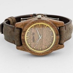 تصویر ساعت مچی چوبی clasic 