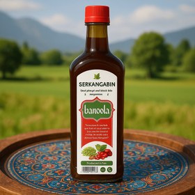 تصویر سرکه انگبین عنابی 