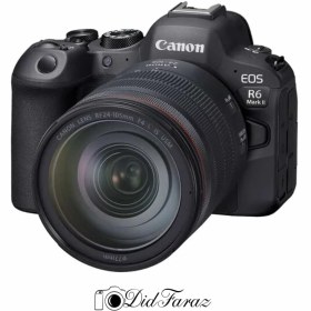 تصویر دوربین بدون آینه کانن Canon EOS R6 Mark II Mirrorless Camera with 24-105mm f/4 L 
