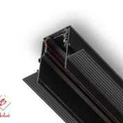 تصویر پروفیل لاینر مگنتی روکار pvc ( شاخه ۳ متری) 