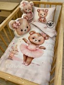 تصویر ست خواب نوزادی تدی بالرین 