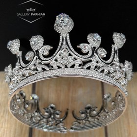 تصویر تاج عروس کد 1017 Bridal Tiara Code 1017