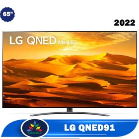 تصویر تلویزیون ال جی 65QNED91 تلویزیون 4K QNED MiniLED ال جی مدل QNED91 سایز 65 اینچ محصول 2022