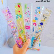 تصویر خط کش تاشو آکواریومی اکلیلی خرسی ۳۰ سانتی 