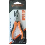 تصویر انبر دم باریک الکترونیکی 4.5 اینچ آیرون مکس مدل IM-LNP4.5 4.5 inch Iron Max electronic narrow tail pliers IM-LNP4.5