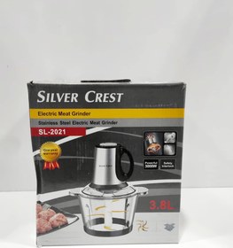 تصویر خردکن برقی سیلور کرست 3000 وات 3.8 لیتری Sl 2021 Electric Meat Grinder Silver Crest Sl 2021 3.8L