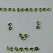 تصویر پک 26 عددی نگین زبرجد (پریدوت) معدنی پاکستان کد 24 