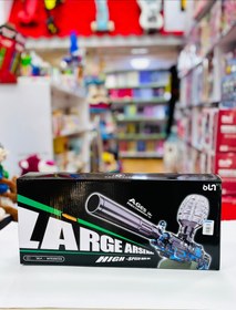 تصویر تفنگ ژله‌ای پرسرعت خرید {Gel Blaster} بزرگ مناسب سنین ۱۴ سال به بالا
