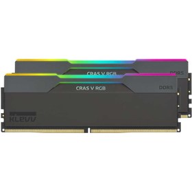 تصویر رم KLEVV Cras V RGB 48GB Dual 6000MHz CL30 - Black 