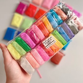 تصویر خمیر کلی ۲۴ رنگ 