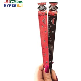 تصویر خط کش 15 سانتی چوبی مک کوئین 