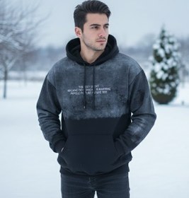 تصویر هودی مردانه مدل NIMPORTWT (جنس عالی) - سفید / XL 