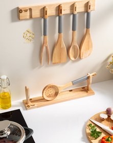 تصویر ست ابزار آشپزی نقره ای گلدن استار 