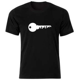 تصویر تی شرت مردانه طرح کلید کد 34321 