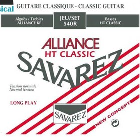 تصویر سیم گیتار کلاسیک savarez -540R 