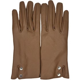 تصویر دستکش چرم زنانه کد R09 