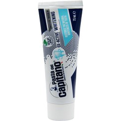 تصویر خمیردندان سفید کننده 75میل پاستا دل کاپیتانو Pasta Del Capitano Toothpaste OX Active Whitening 75ml