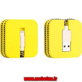 تصویر کابل تبدیل USB به لایتنینگ هوکو مدل U4 طول 0.40 متر 