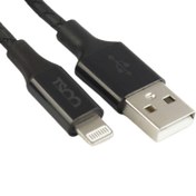 تصویر کابل تبدیل یو اس بی به لایتنینگ تسکو مدل TC I602 طول 1 متر TSCO TC I602 2A USB to Lightning Cable 1m