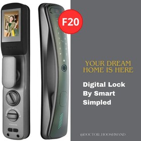 تصویر دستگیره دیجیتال سیمپلد مدل F20 Simplesd Digital DoorLock F20