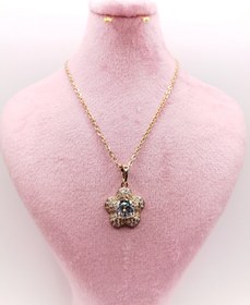 تصویر گردنبند طرح گل ژوپینگ 