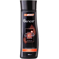 تصویر شامپو مو ذغالی مناسب مو های نرمال 300 میل بنسر Bencer Charcoal Shampoo For All Types Of Hair 300ml