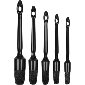 تصویر فرچه 5 عددی مشکی نرم 