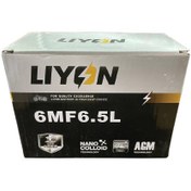 تصویر باتری موتورسیکلت لیون ۱۲ ولت ۷ آمپر 