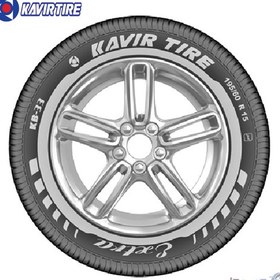 تصویر لاستیک کویر تایر 195/60R 15 گل KB33 Kavir Tire 195/60R 15 KB33