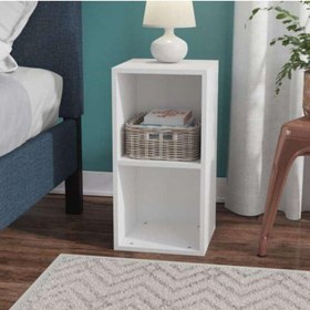 تصویر میز پاتختی ساده 