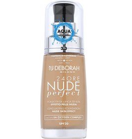 تصویر کرم پودر نود پرفکت 24Ore مدل 3.3 گلد حجم 30 میلی‌لیتر برند deborah 24Ore Nude Perfect 3.3 Gold 30Ml