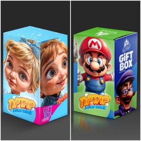 تصویر جعبه شانسی تیپ تاپ ۶ عددی 