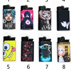 تصویر فندک چاپی 001 