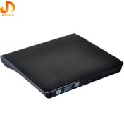 تصویر باکس دی وی دی اکسترنال لپ تاپ USB2 اسلیم 12.7mm External laptop DVD box USB2 slim 12.7mm