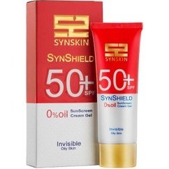 تصویر کرم ژل ضدآفتاب بدون رنگ بانوان ساین‌ اسکین، با SPF50، محافظ UVB، مناسب پوست‌های چرب بانوان Sineskin women's colorless sunscreen gel cream, with SPF50, UVB protection, suitable for women's oily skin